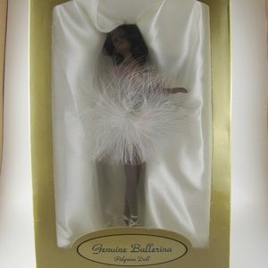 Polyresin Ballerina Doll - Ethnic